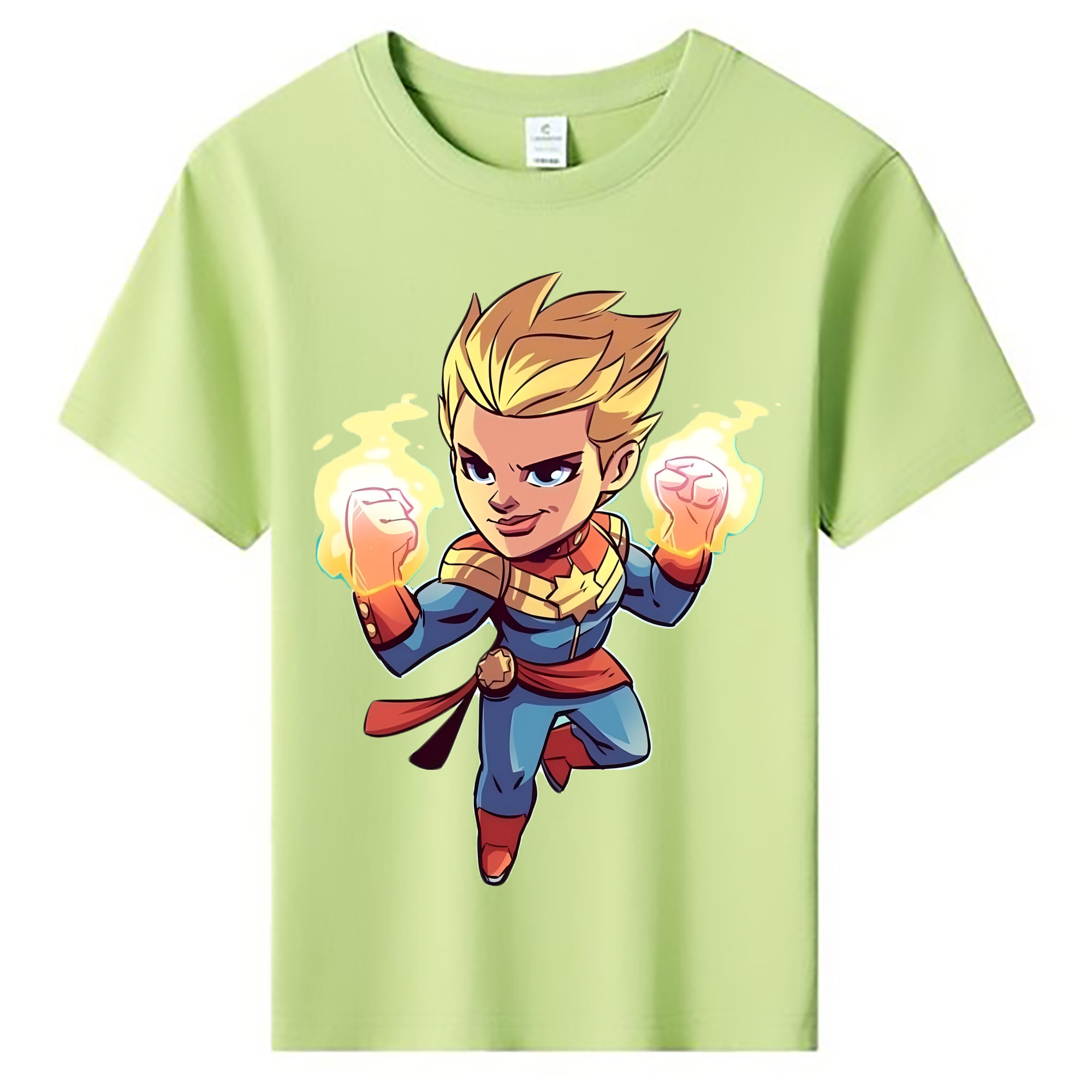 （画像用） アベンジャーズ The Avengers 綿100％キッズTシャツ（フロントプリント）